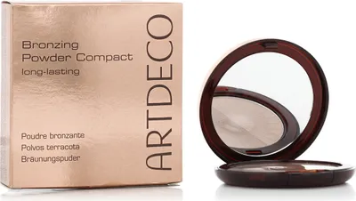 Zdjęcie produktu dla ARTDECO Compact, Odcień medium skin, Terracota, Brązowy, Paleta, Puder prasowany, Brązujący, Naturalny