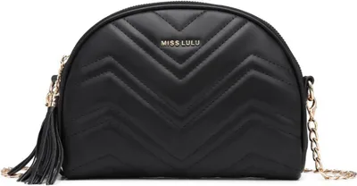 Immagine prodotto di Miss Lulu borsa a spalla da donna borsa crossbody in Pelle sintetica hardware oro