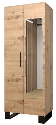 Produktbild von Kleiderschrank, Garderobenschrank, mit Spiegel Dielenmöbel ARTIN Industrial Design