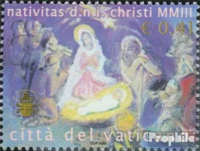 Produktbild von Briefmarken Vatikanstadt 2003 Mi 1469 (kompl.Ausg.) postfrisch Weihnachten