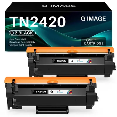 2er-Pack Toner TN2420 TN2410 für Brother Drucker