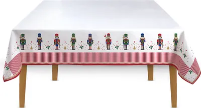 Produktbild von Tischdecke NUTCRACKER Nussknacker 145x180cm 100% Baumwolle Easy Life