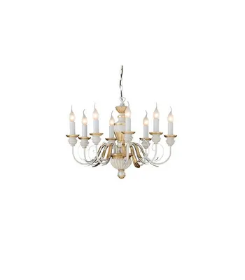Produktbild von Ideal Lux Firenze SP8, 8 Glühbirne(n), E14, IP20, Gold, Weiß