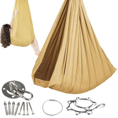 Image de Hamac d'intérieur - Support élastique pour enfants - Or