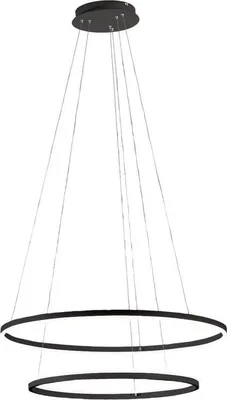 Produktbild von GIOTTO LED-Pendelleuchter 65W schwarz 3508-48-101 Fabas Luce