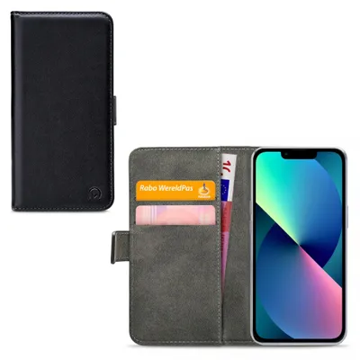 Produktbild von Mobilize Classic Gelly Wallet iPhone 13 Mini Hülle Klapphülle Geldbörse - Schwarz