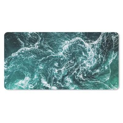 Produktbild von MuchoWow® Mauspad Mousepad Ozean - Wasser - Meer - Luxus - Grün - Türkis 60x30 cm - Mousepads - Maus Mat - Pad - Mausunterlage - Nachhaltig