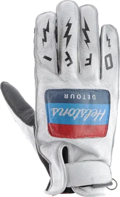Produktbild von Helstons Detour Motorradhandschuhe, weiß/schwarz, 11