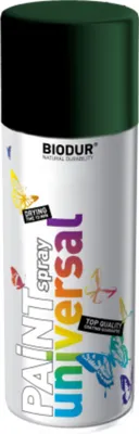 Produktbild von Biodur | Sprühlack - Moos Grün (RAL 6005) - 400ml, Sprühfarbe, Lackspray, Universal - Betonfarbe, Sprühlacke für Holz, Metall, Glas