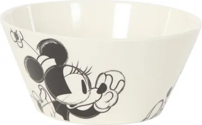 Produktbild von frühstücksschale Minnie Mouse junior 17 cm schwarz/weiß