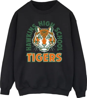 Produktbild von Netflix - "Stranger Things Hawkins" Sweatshirt für Herren BI44913 (S) (Schwarz)