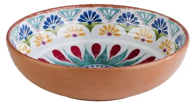 Produktbild von APS 84689 Schale ARABESQUE, Melamin, Ø 20,5 cm, Höhe 5,5 cm, Dekor/Terrakottaoptik