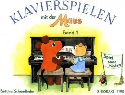 Produktbild von Klavierspielen mit der Maus 1. Spiel ohne Noten