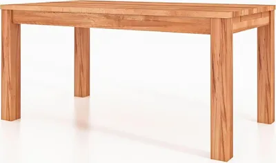 Produktbild von Esstisch Bento aus Kernbuche massiv 90x180x77 cm mit 2 Verlängerungen auf 290 cm