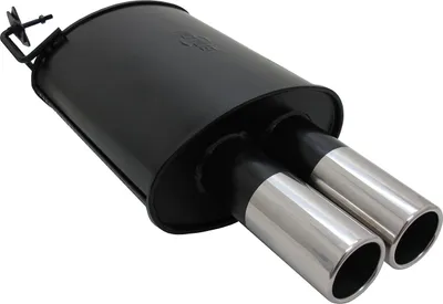 Immagine prodotto di Scarico sportivo Novus per BMW Serie 5 E39 berlina 2x76mm silenziatore posteriore con ABE