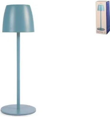 Obrázek produktu pro Stolní lampa Eureka z tyrkysového kovu, 38 cm