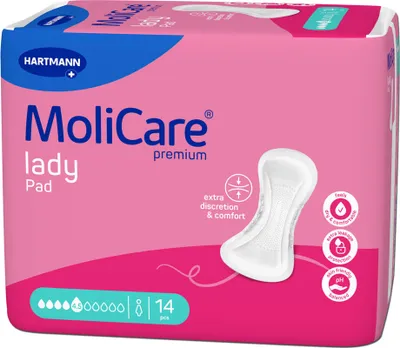 Produktbild von Hartmann MoliCare p lady Pad 4.5Tr P14 | Packung (14 Stück)