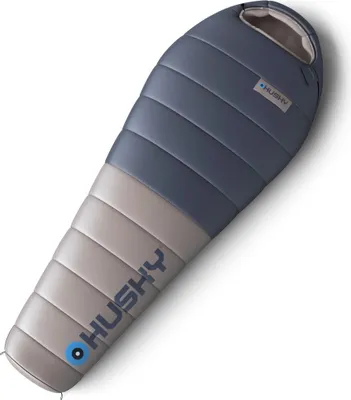 Zdjęcie produktu dla Husky mumia śpiwór puchowy Dopy 2024 -25°C - 220 cm - Niebieski z szarym