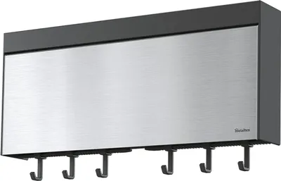 Produktbild von Metaltex Tango INOX Küchenrollenspender für 3 Rollen mit Edelstahl-Front, Silber