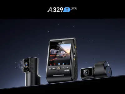 Zdjęcie produktu dla Wideorejestrator VIOFO A329T 3CH GPS