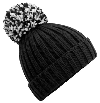 Image de Beechfield - Bonnet « Hygge » pour hommes/femmes Unie FK1104 (taille unique) (noir)