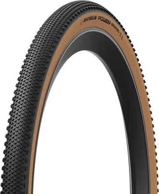 Produktbild von Michelin Power Gravel 700x40c (40-622) Competition Line Magi-X Bead to Bead Shield TLR faltbar schwarz-braun 041636