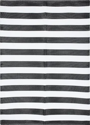 Obrázok produktu pre Tapiso Koberec IBIZA Outdoor White Black Picnic Garden OEKO-TEX 120 x 180 cm