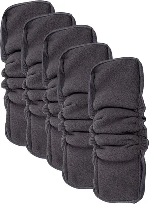 Produktbild von Baby Windeleinlagen Waschbare Stoffwindel Einlagen Wiederverwendbare 4/5 Schichten Windel Liner Atmungsaktives Insert 5/8/10/15/20 Stück
