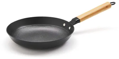 Productafbeelding van Qulinart lichtgewicht braadpan van gietijzer met antiaanbaklaag en honingraatstructuur - 24 cm