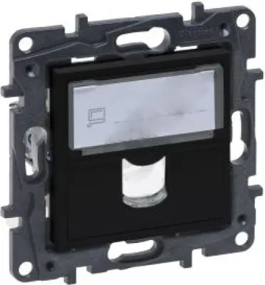 Image de Adaptateur Systimax noir Niloe Step