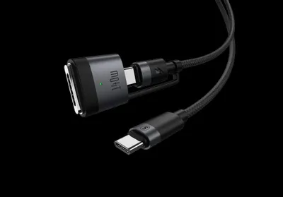 Produktbild von SiGN USB-C auf USB-A + Magsafe3 Ladekabel, 240 W