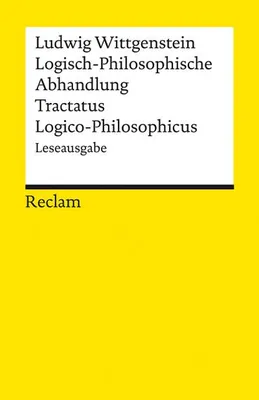 Obrázek produktu pro Logisch-Philosophische Abhandlung. Tractatus Logico-Philosophicus