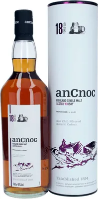 Produktbild von Knockdhu AnCnoc - 18 Jahre - Highland Single Malt Scotch Whisky