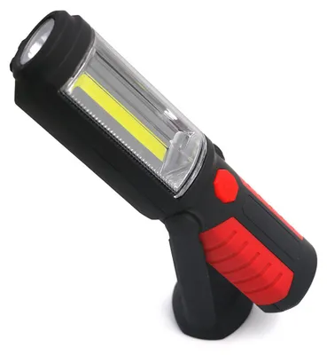 Produktbild von Wiederaufladbare magnetische Taschenlampe mit 3W 360LM COB-LED - Tragbare Arbeitsleuchte