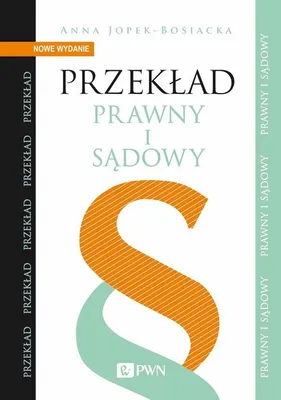 Zdjęcie produktu dla Przekład prawny i sądowy