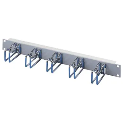 Image de Rittal Rangierpanel 1HE HxT 43x105mm RAL 7035 Stahlbügel