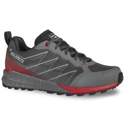 Produktbild von DOLOMITE Croda Nera Tech GTX Herrenschuh , Farbe:Anthracite Grey/Fiery Red, Schuhgröße:UK 9 EU 43.5
