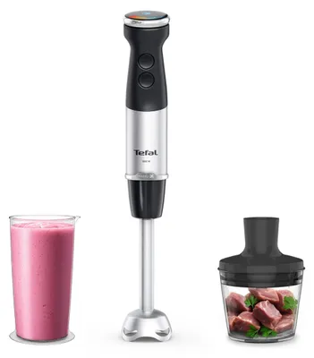 Produktbild von Tefal Quickchef+ HB672830, Pürierstab, 1000 W, Schwarz, Edelstahl