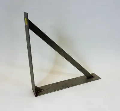 Produktbild von Edelstahl Winkel 600x600x100mm verstärkt 5mm Schwerlast Bauwinkel Befestigung
