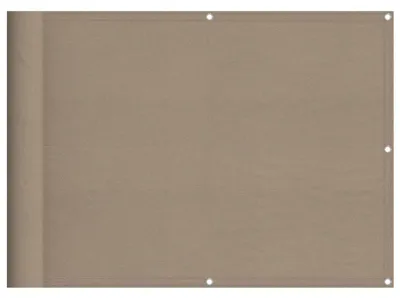 Obrázok produktu pre vidaXL Balkónová zástena Taupe 75x800 cm 100 % Polyester-Oxford