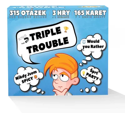Zdjęcie produktu dla HRY NA ZDRAVÍ s. r. o. Triple Trouble PACK