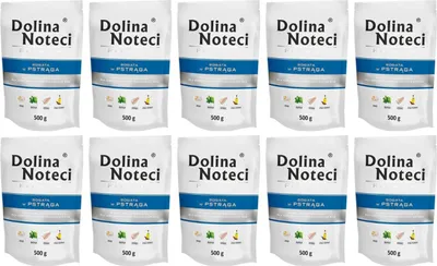 Produktbild von Dolina Noteci Premium Nassfutter für Hunde Forelle Glutenfrei 10 x 500g