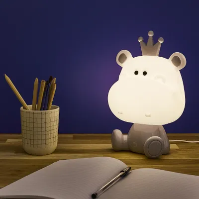 Image de Lampe Veilleuse Hippopotame