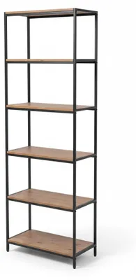 Immagine prodotto di Libreria 6 Ripiani Moderna Scaffale Mobile Casa Ufficio Legno 60x30x190 cm