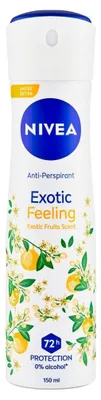 Image de Nivea Spray Anti-Transpirant Exotic Feeling, 150 ml - Protection longue durée avec parfum exotique pour une sensation de fraîcheur sur la peau