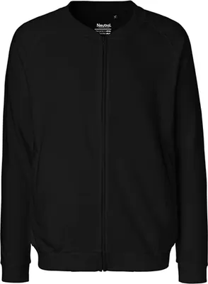 Immagine prodotto di Neutral O73501 | Giacca da uomo con zip / 100% cotone equosolidale - Colore: Nero - Taglia: M