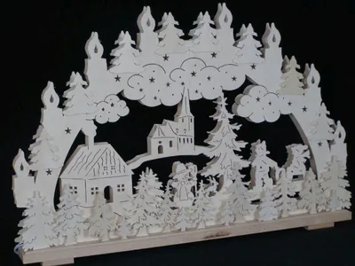 Obrázek produktu pro Svíčkový oblouk se sněhulákem a osvětlením ŠxVxH 70x44x7cm NOVINKA