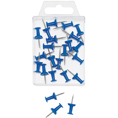 Immagine prodotto di WEDO 54103 Pinnnadeln Diabolo blau 20St.