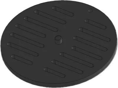 Produktbild von Runder Kaminrost/Ascherost Ø 200 x 10 mm passend für Olsberg Niborg Kaminöfen