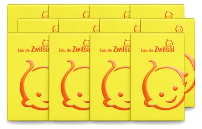 Zdjęcie produktu dla 12 sztuk perfum Zwitsal Eau de Toilette - znany zapach - 95 ml - zestaw ekonomiczny